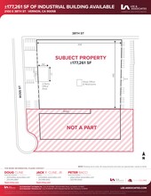 2100 E 38th St, Vernon, CA à louer Plan de site– Image 1 sur 1