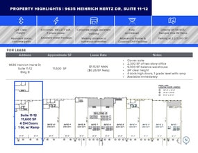 9654 Siempre Viva Rd, San Diego, CA à louer Plan d’étage– Image 1 sur 1