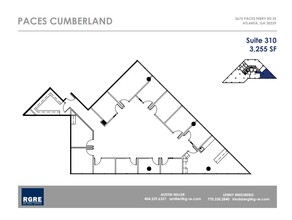 2675 Paces Ferry Rd SE, Atlanta, GA à louer Plan d’étage– Image 1 sur 1