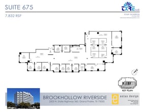 2505 N State Highway 360, Grand Prairie, TX à louer Plan d’étage– Image 1 sur 1