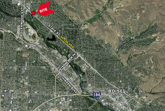 6734 W State St, Boise, ID - VUE AÉRIENNE  vue de carte