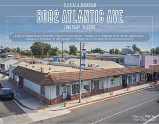 Plus de détails pour 6082-6090 Atlantic Ave, Long Beach, CA - Local commercial à vendre