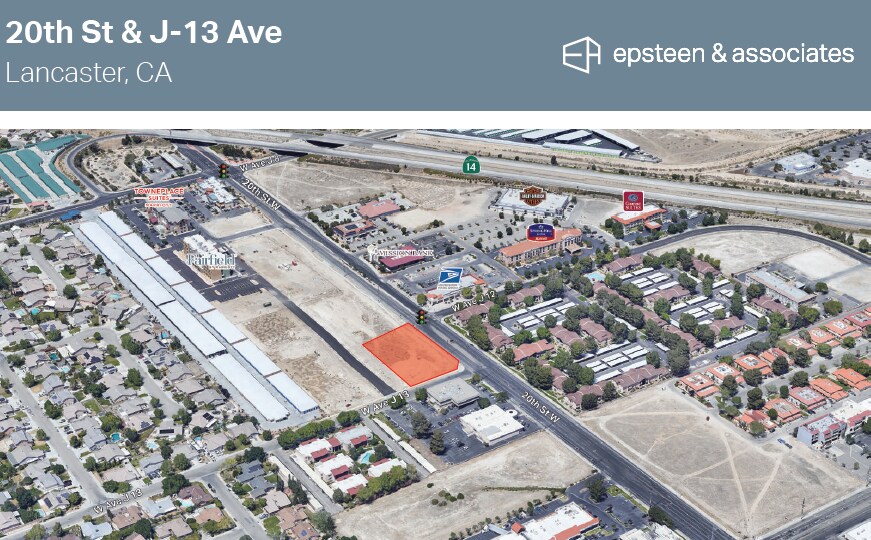 NWC 20th Street W & Avenue J-13, Lancaster, CA à louer Photo principale– Image 1 sur 2