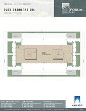 1408 Carriers Dr., Laredo, TX à louer Plan de site– Image 2 sur 2