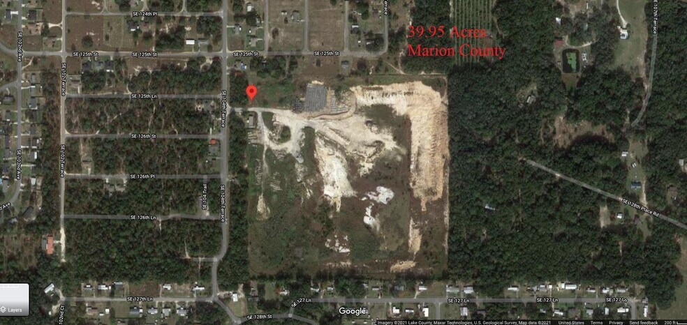 12557 SE 104th Ter, Belleview, FL à vendre - Aérien – Image 2 sur 2
