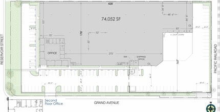 1258 S Reservoir St, Pomona, CA à louer Plan d’étage– Image 1 sur 3