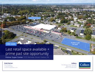 Plus de détails pour 3725 Nicholas St, Easton, PA - Terrain à louer
