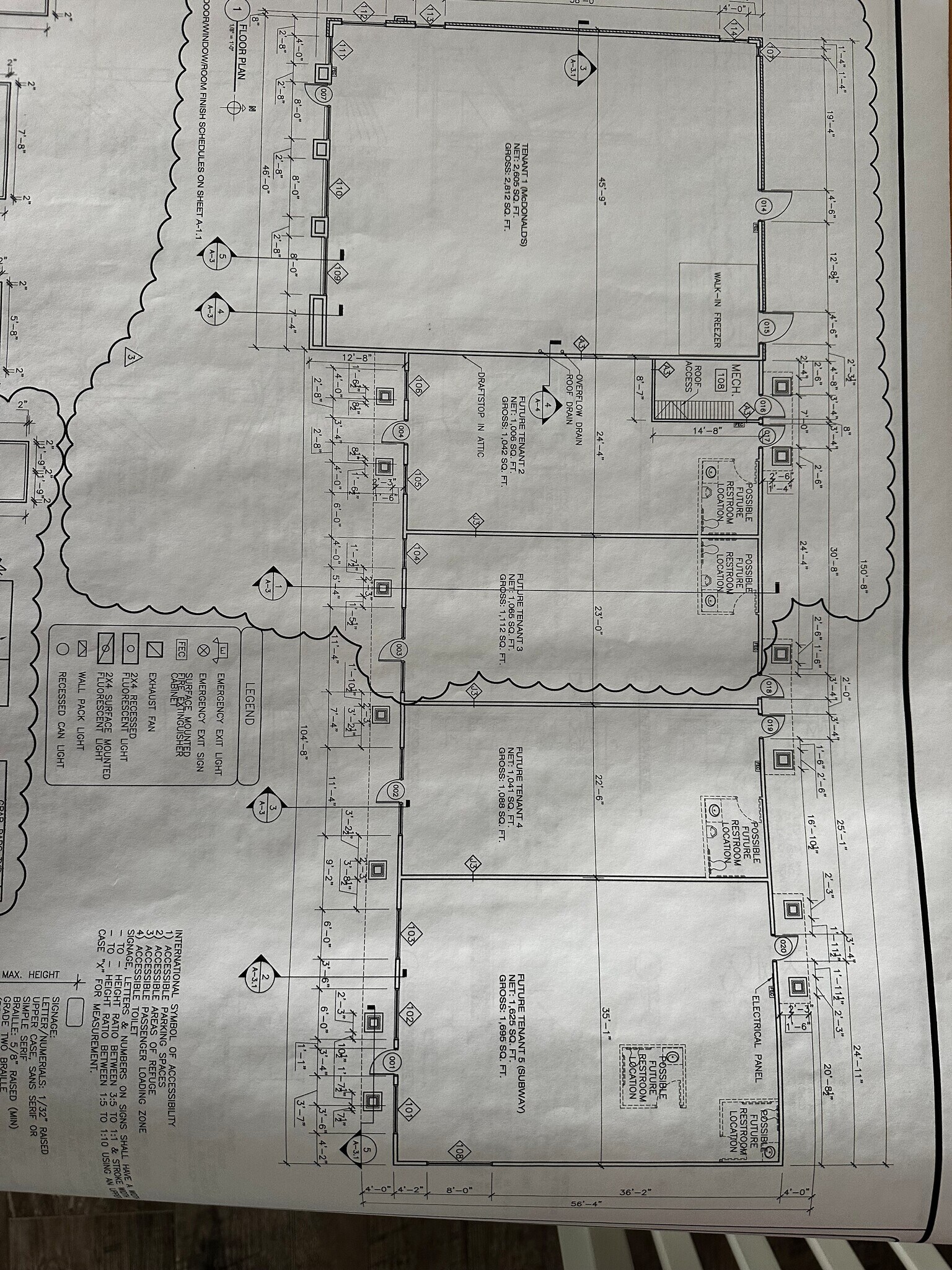 123-139 Highway 23 W, Foley, MN à louer Plan d’étage– Image 1 sur 1