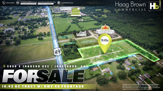 Plus de détails pour 5650 Johnson ave, Jonesboro, AR - Terrain à vendre