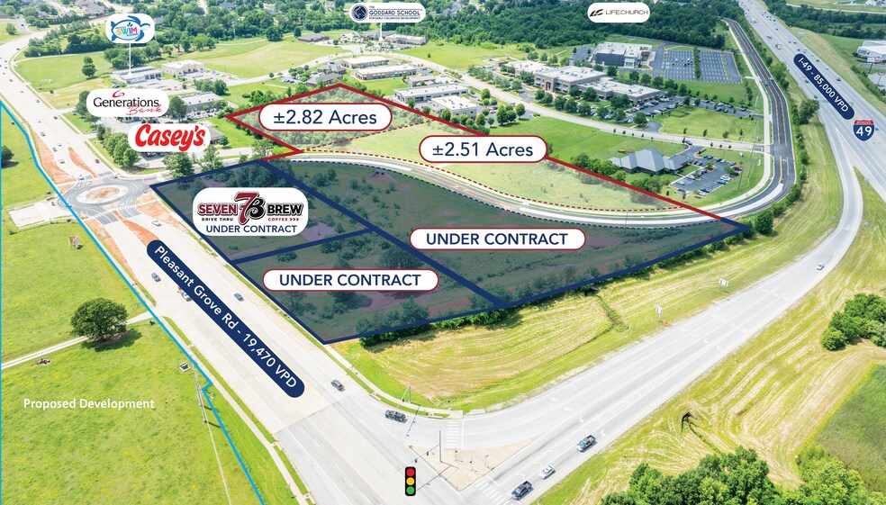 2821 W Pleasant Grove Rd, Rogers, AR à vendre - Photo de l’immeuble – Image 2 sur 7
