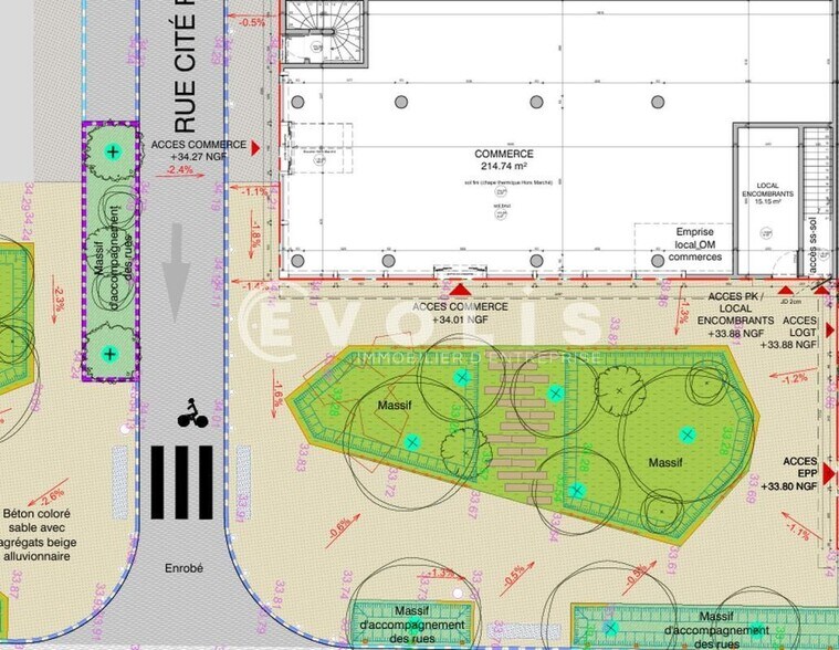 Local commercial dans Ivry-sur-Seine à vendre - Plan de site – Image 2 sur 3