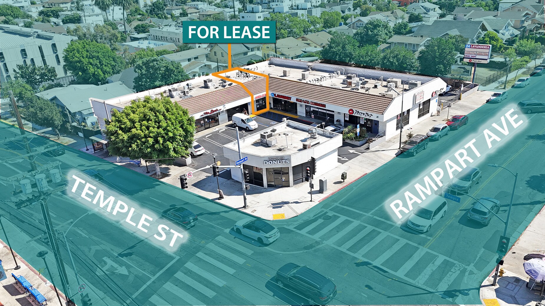 2530-2548 W Temple St, Los Angeles, CA à louer Photo de l’immeuble– Image 1 sur 11