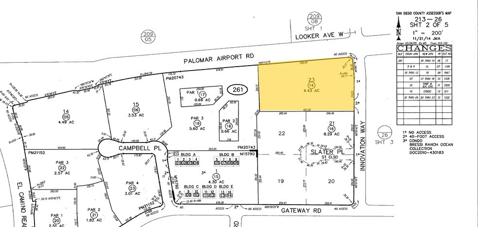 6023 Innovation Way, Carlsbad, CA à louer - Plan cadastral – Image 2 sur 6