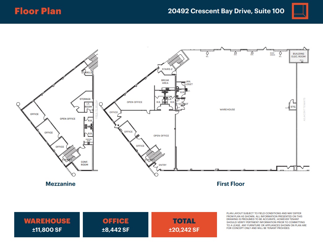 25172 Arctic Ocean Dr, Lake Forest, CA à louer Plan d’étage– Image 1 sur 1