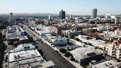 351-353 S La Brea Ave, Los Angeles, CA - VUE AÉRIENNE  vue de carte - Image1