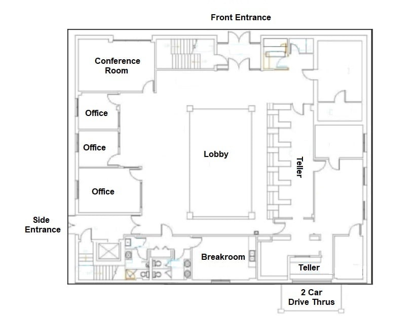 1500-1506 W Dewitt Henry Dr, Beebe, AR à louer Plan d’étage– Image 1 sur 5