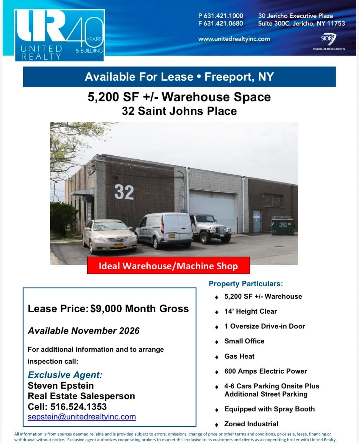 26-32 Saint Johns Pl, Freeport, NY à louer Photo principale– Image 1 sur 1
