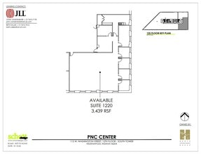 101-115 W Washington St, Indianapolis, IN à louer Plan d’étage– Image 1 sur 1