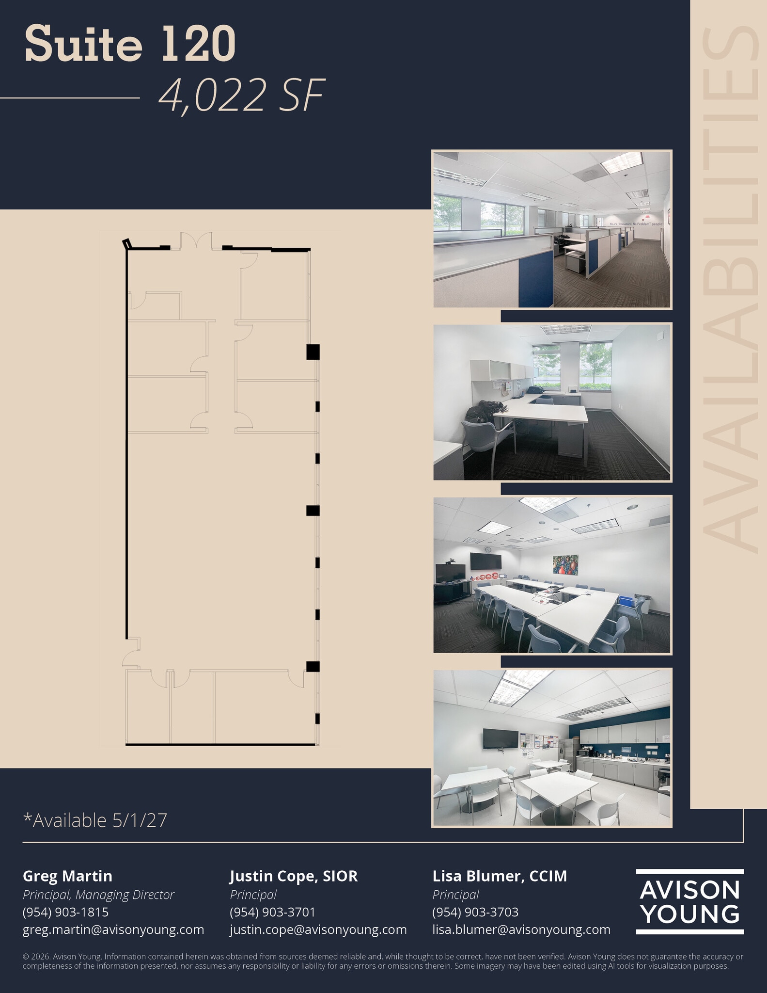 1300 Sawgrass Corporate Pky, Sunrise, FL à louer Plan d’étage– Image 1 sur 1