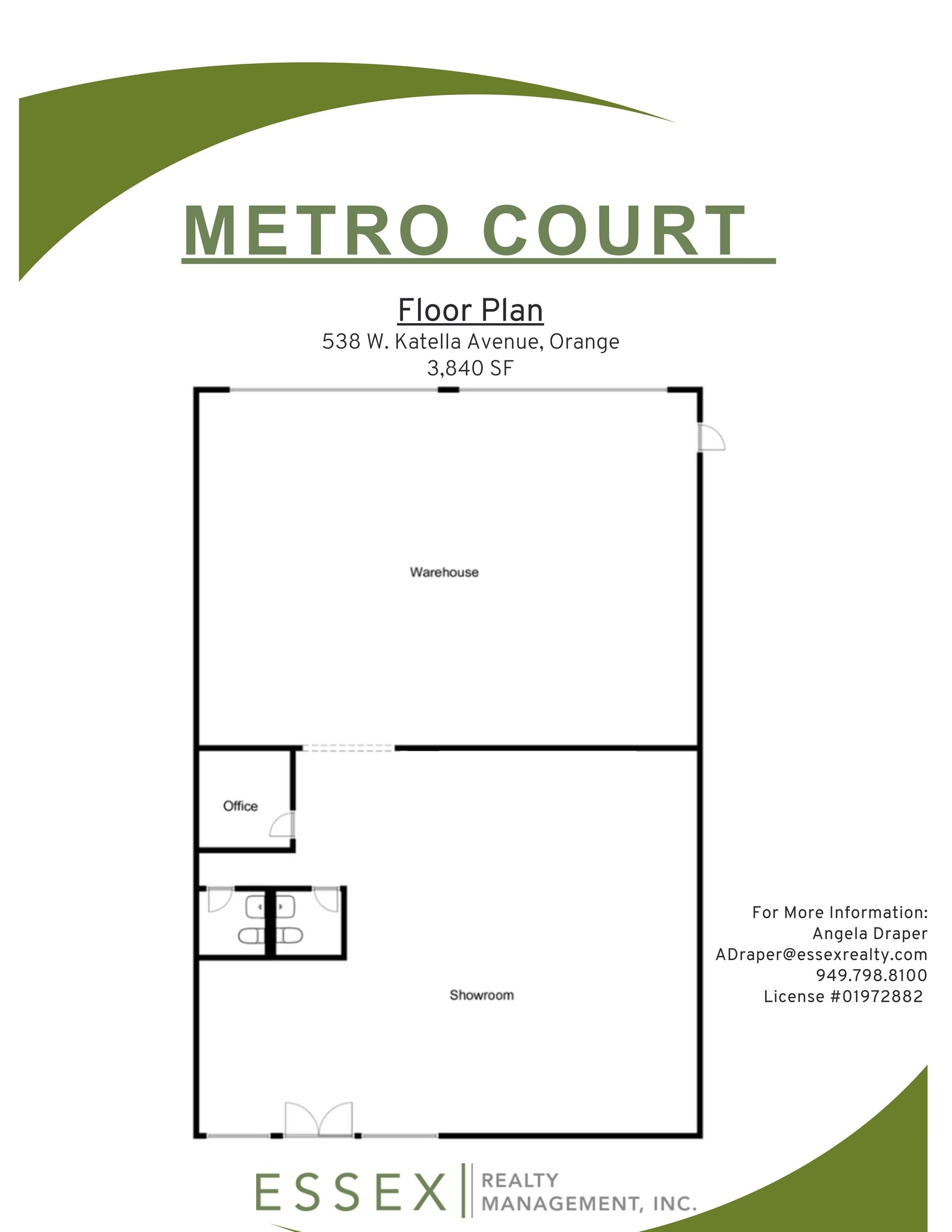 514-538 W Katella Ave, Orange, CA à louer Plan de site– Image 1 sur 4