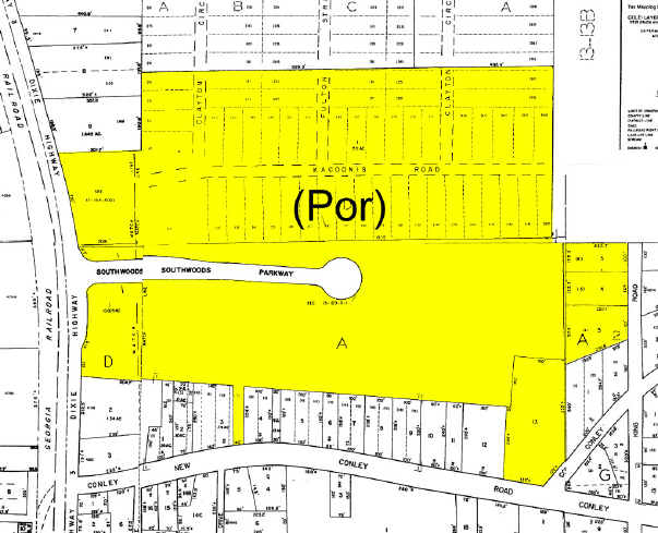 10 Southwoods Pky, Hapeville, GA à louer - Plan cadastral – Image 3 sur 3