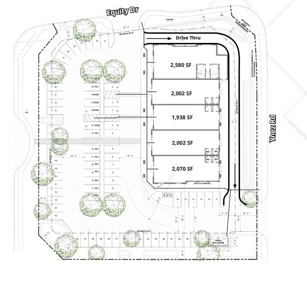 SWQ Ynez Rd & Equity Dr, Temecula, CA à louer Plan de site– Image 1 sur 1