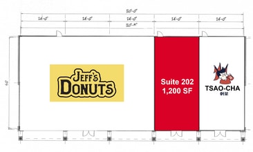 1080 S Broadway, Lexington, KY à louer Plan d’étage– Image 1 sur 1