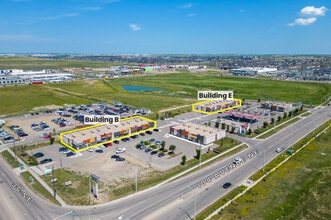 3840 104 Av NE, Calgary, AB - Vue aérienne vue de carte