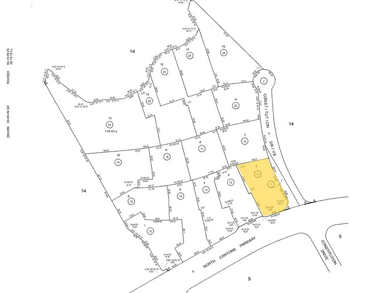 3168 Constitution Dr, Livermore, CA à louer - Plan cadastral – Image 2 sur 2