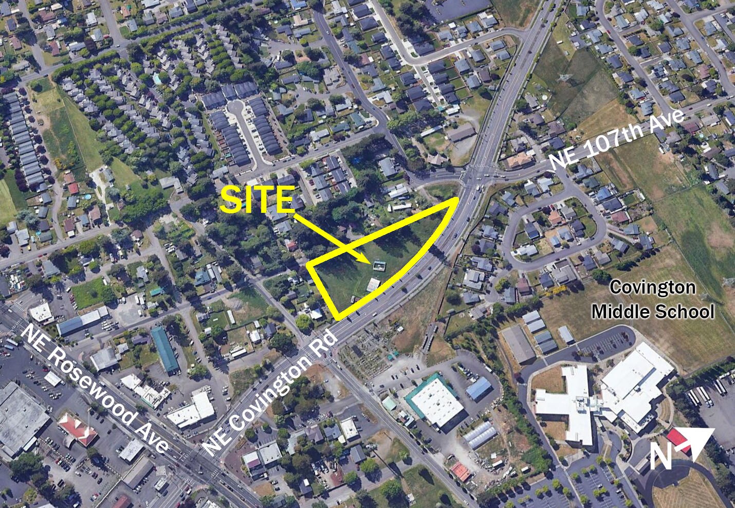 10801 NE Covington Rd, Vancouver, WA à vendre Aérien– Image 1 sur 4