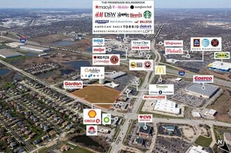 SWC E Boughton Rd, Woodridge, IL - Vue aérienne vue de carte