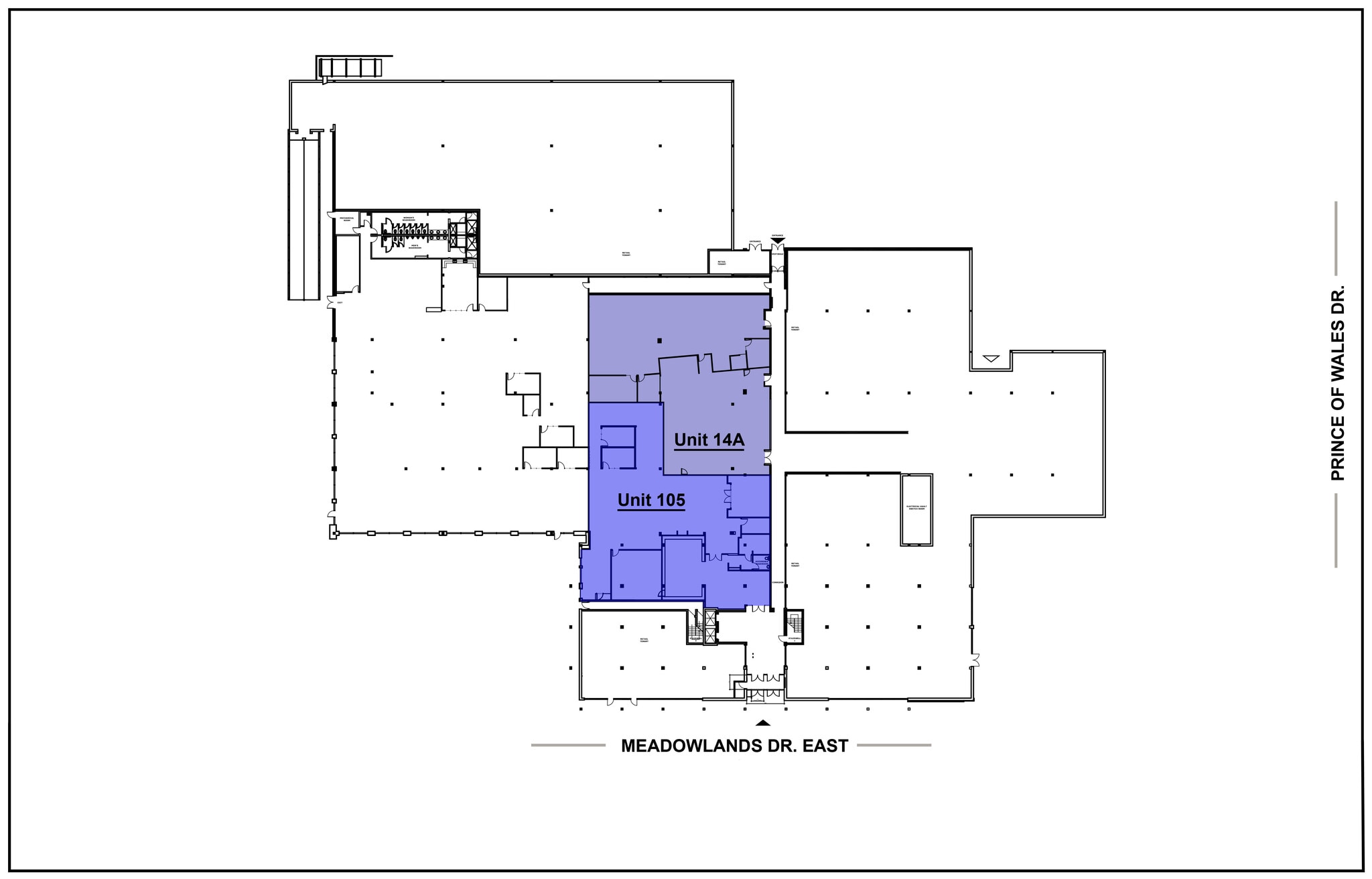 885 Meadowlands Dr, Ottawa, ON à louer Plan d’étage– Image 1 sur 3
