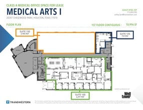 20207 Chasewood Park Dr, Houston, TX à louer Plan d’étage– Image 2 sur 2