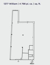1320-1390 Rue Barré, Montréal, QC à louer Plan d’étage– Image 1 sur 1
