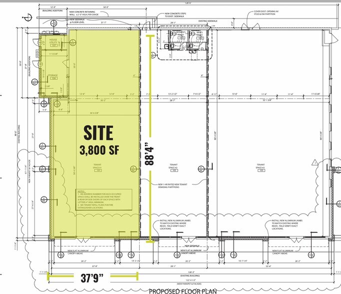 603 S Bishop Ave, Rolla, MO à louer - Plan de site – Image 2 sur 2