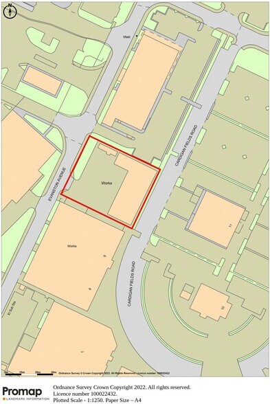 Evanston Av, Leeds à vendre - Plan de site – Image 3 sur 3