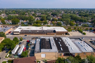7829-7839 W Grand Ave, Elmwood Park, IL - VUE AÉRIENNE  vue de carte - Image1