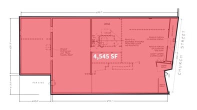 34 Church St, Montclair, NJ à louer Plan d’étage– Image 2 sur 2