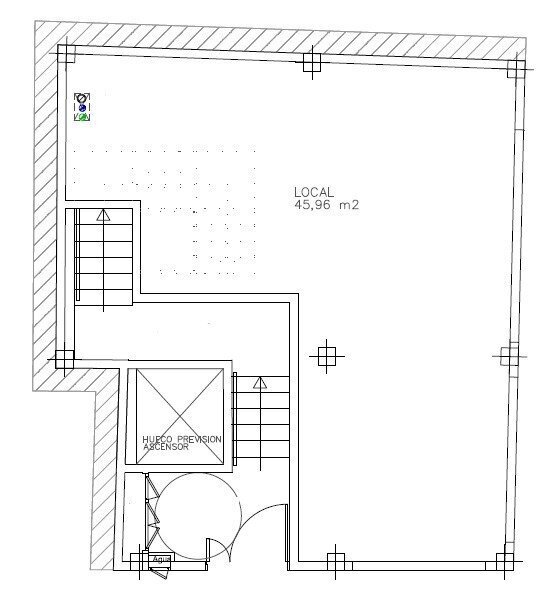 Local commercial dans Lorca, Murcia à louer Plan d’étage– Image 1 sur 4
