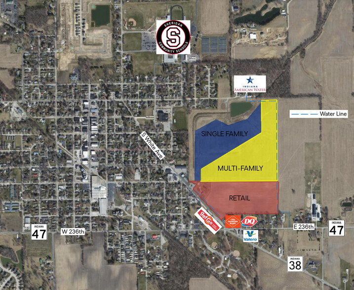 711 S White Ave, Sheridan, IN à vendre - Photo de l’immeuble – Image 3 sur 4
