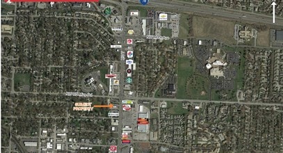 509 NW 7 Hwy, Blue Springs, MO - VUE AÉRIENNE vue de carte