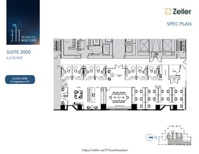 311 S Wacker Dr, Chicago, IL à louer Plan d’étage– Image 2 sur 2