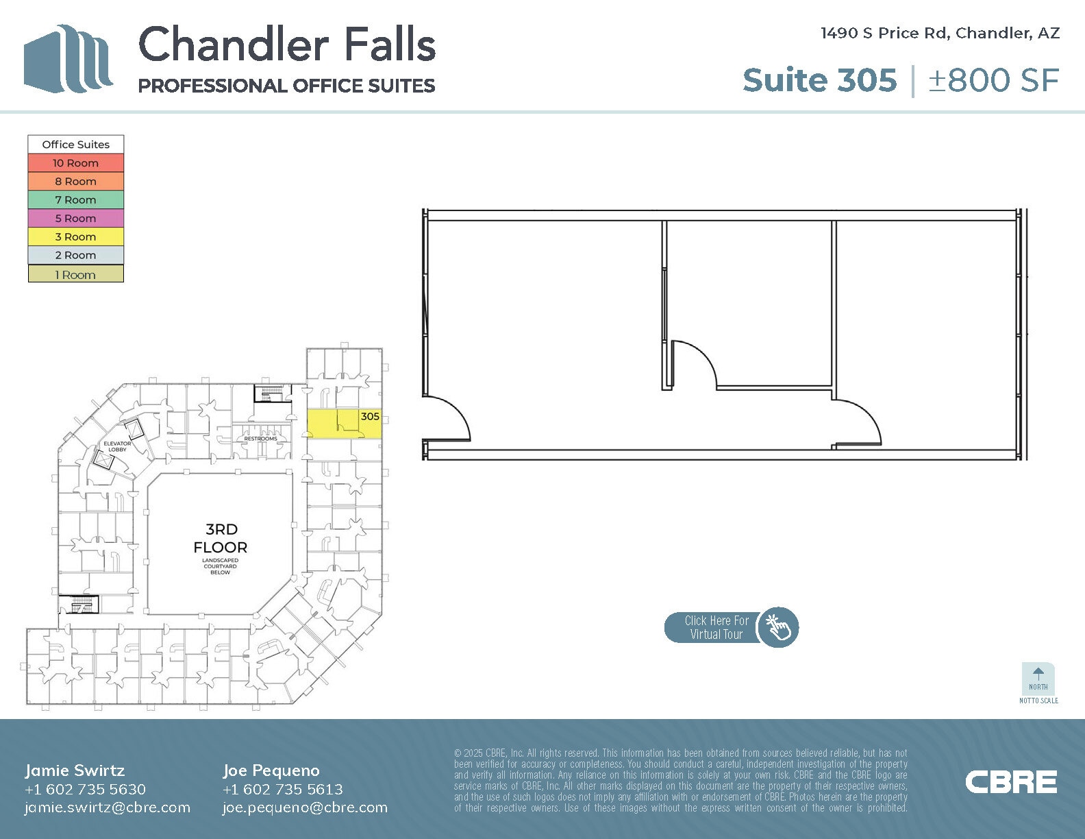 1490 S Price Rd, Chandler, AZ à louer Plan d’étage– Image 1 sur 7