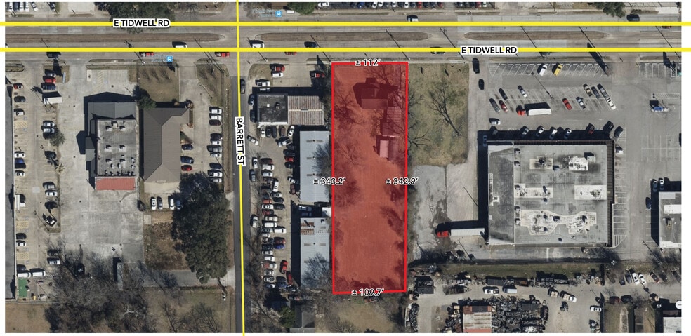 804 E Tidwell Rd, Houston, TX à vendre - Aérien – Image 1 sur 4