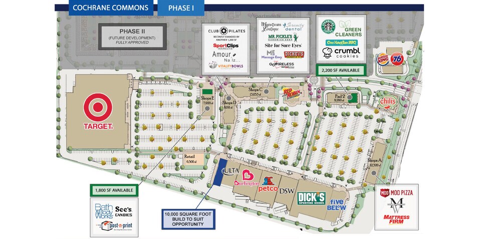 1100 Cochrane Rd, Morgan Hill, CA à louer - Plan de site – Image 3 sur 9
