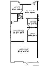 2245 W University Dr, Tempe, AZ à louer Plan d’étage– Image 1 sur 1