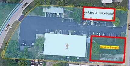 12604A 3rd, Grandview, MO - Vue aérienne  vue de carte