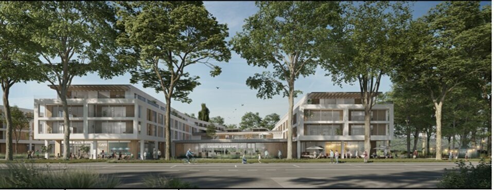 Local commercial dans Bois-Guillaume à louer Photo de l’immeuble– Image 1 sur 4