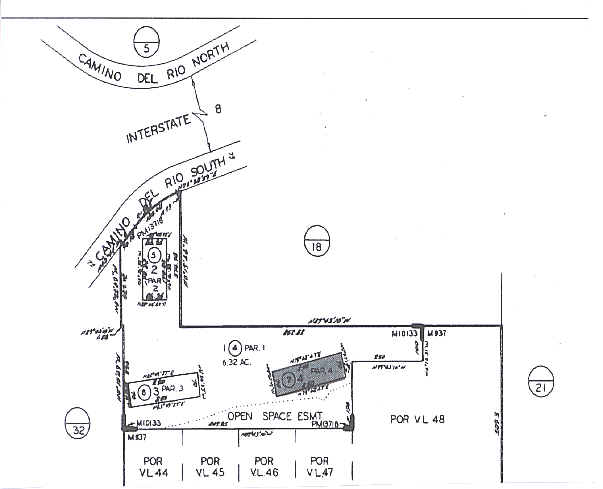 2535 Camino Del Rio S, San Diego, CA à louer - Plan cadastral – Image 2 sur 25