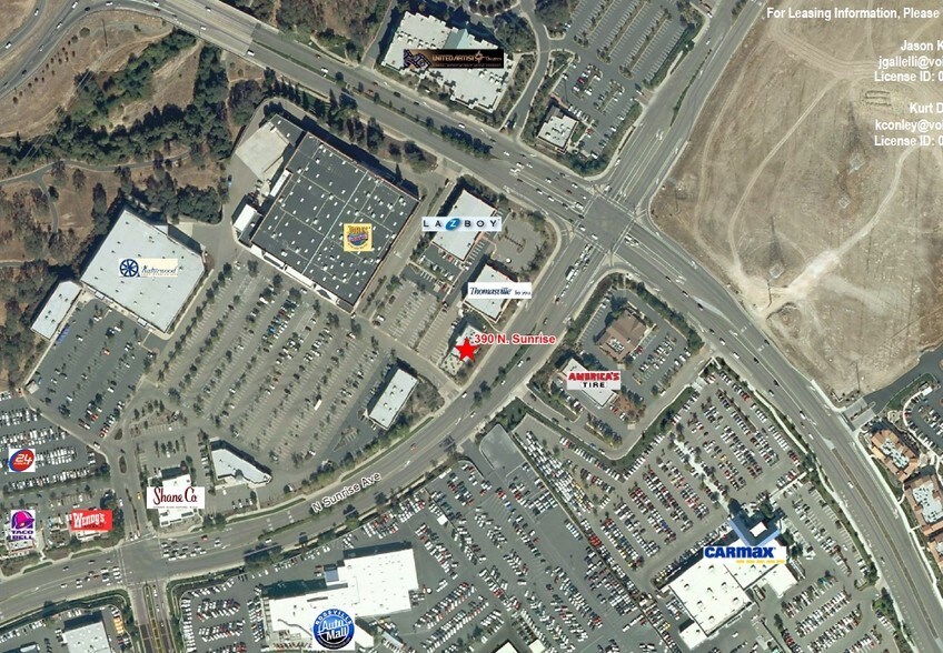 390 N Sunrise Ave, Roseville, CA à vendre - Aérien – Image 2 sur 28